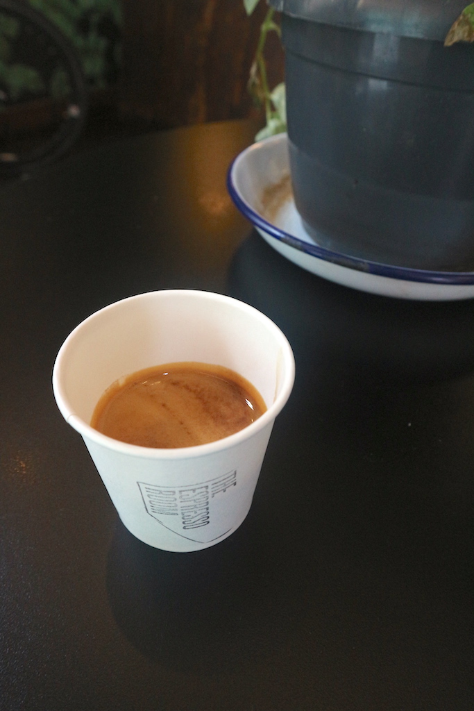 Espresso at The Espresso Room (Covent Garden). Best coffee in London?