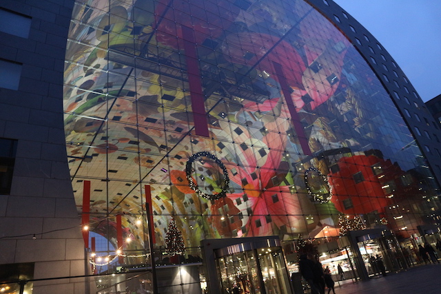 The Markthal in Rotterdam. 