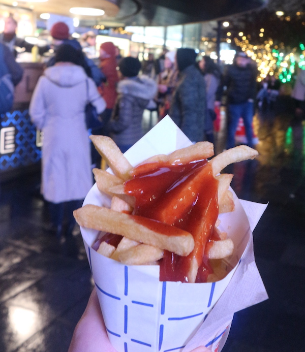 French fries in Rotterdam, Netherland. 