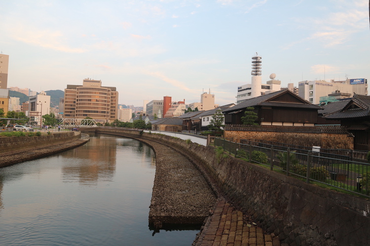 Dejima Nagasaki Japan. Kyushu Japan travel guide: Nagasaki and Kumamoto