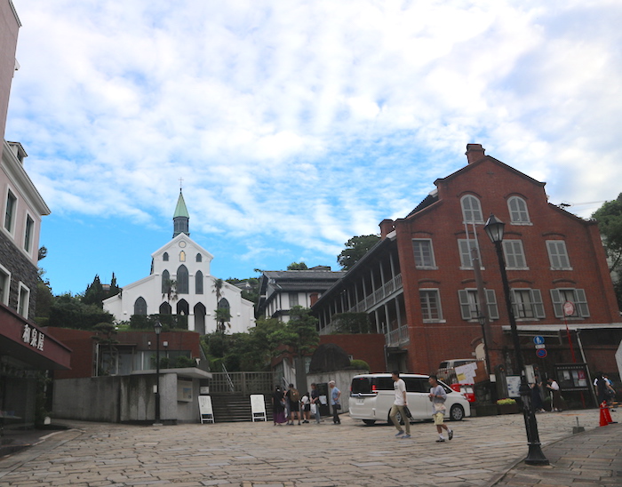 Oura Cathedral. Nagasaki sightseeing. 