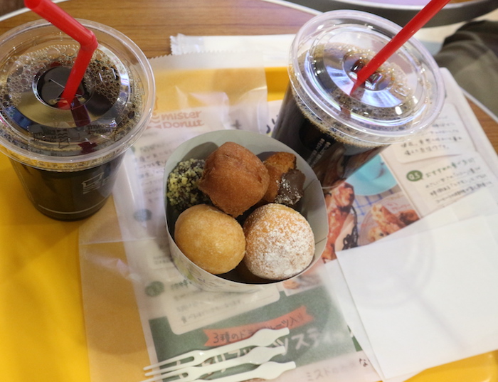 Mister Donut. Sweets in Japan.