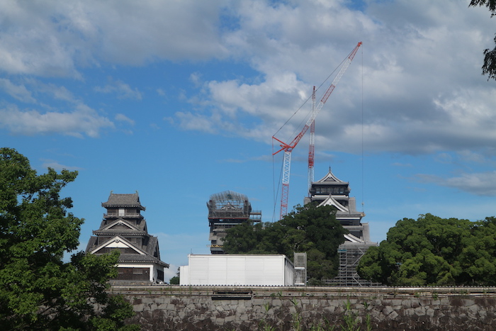 Kumamoto castle. Kyushu Japan travel guide: Nagasaki and Kumamoto