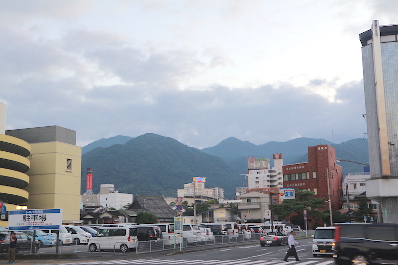 Beppu city view