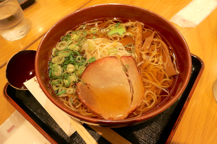 Kyoto ramen at Kyo-Azuki. Kyoto travel guide.