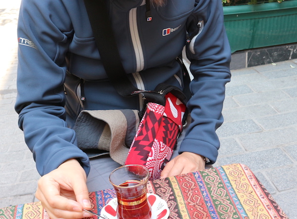 Tea in Istanbul.