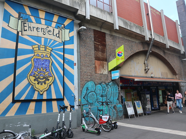 Ehrenfeld station. Cologne Germany. 