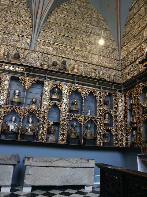 The Golden Chamber in The Basilica Church of Saint Ursula. Unique things to do in Cologne Germany.