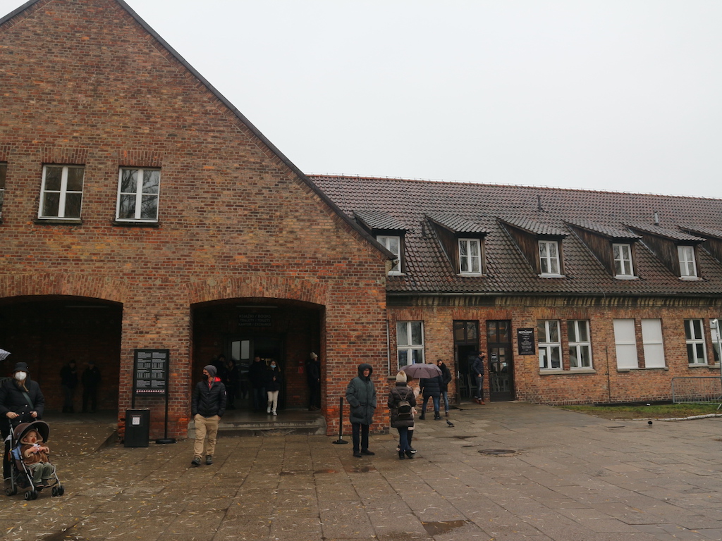 Auschwitz-Birkenau, visitor's centre. 